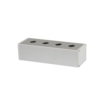 CAJA CUADRADA 4H 22mm ALUMINIO