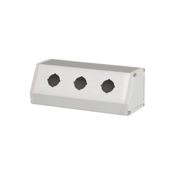 CAJA TRIANGULAR 3H 22mm ALUMINIO