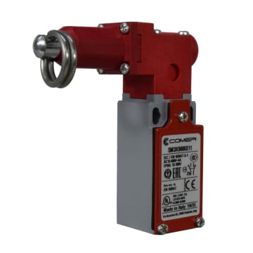 INTERRUPTOR DE SEGURIDAD PARA GUAYA, 30 MM CURVO, 1 NA + 1 NC.