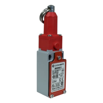 INTERRUPTOR DE SEGURIDAD PARA GUAYA, 30 MM RECTO, 1 NA + 1 NC.