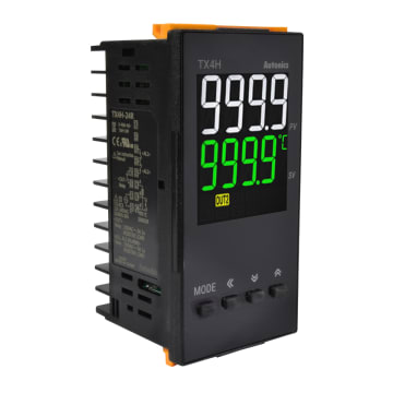 CONTROLADOR DE TEMPERATURA TX4 48X96 SALIDA RELE, 2 EVENTOS, ALIMENTACION 100-240 VAC.