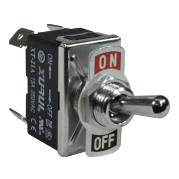 INT COD ON-OFF 4 TERM PLAN 15A/250V UL-CE