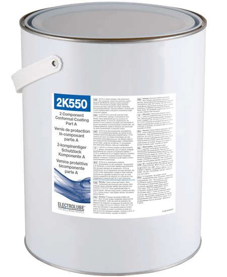 2K550 Two Part Abrasion Resistant Flame Retardant Conformal Coating Thumbnail