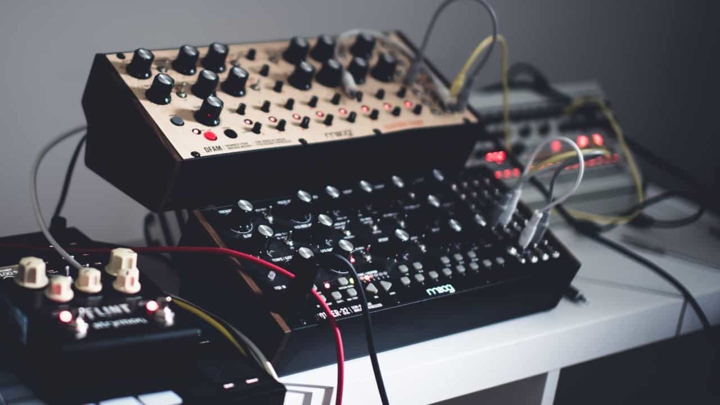Moog synthesizer. Anton Shuvalov