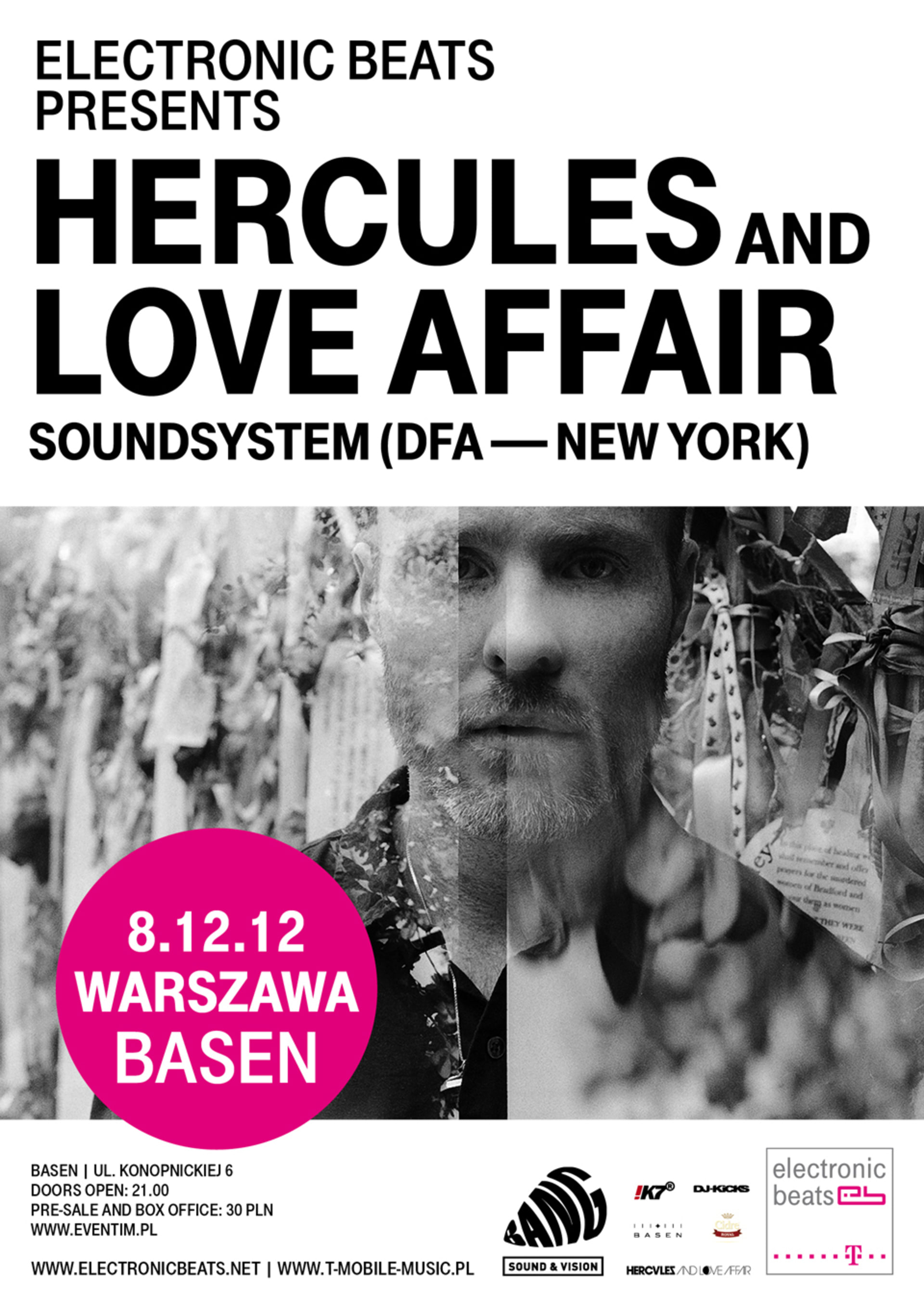 Electronic Beats presents Hercules And Love Affair in Warsaw