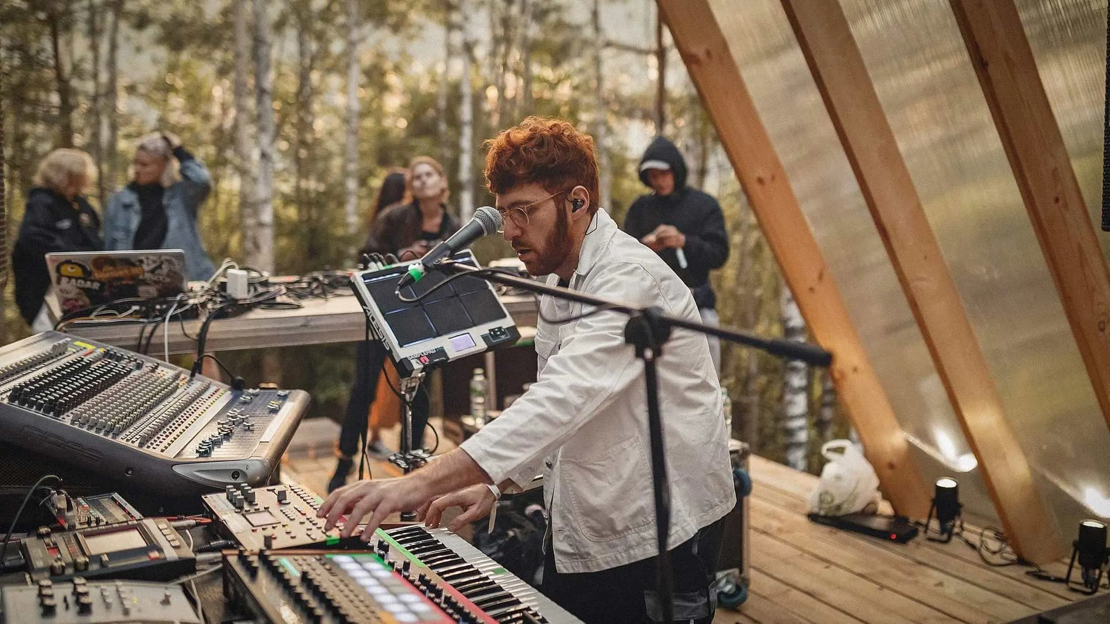 Rising Sludge EBM DJ Kris Baha Talks Rammstein, Magic And Running A Record Label