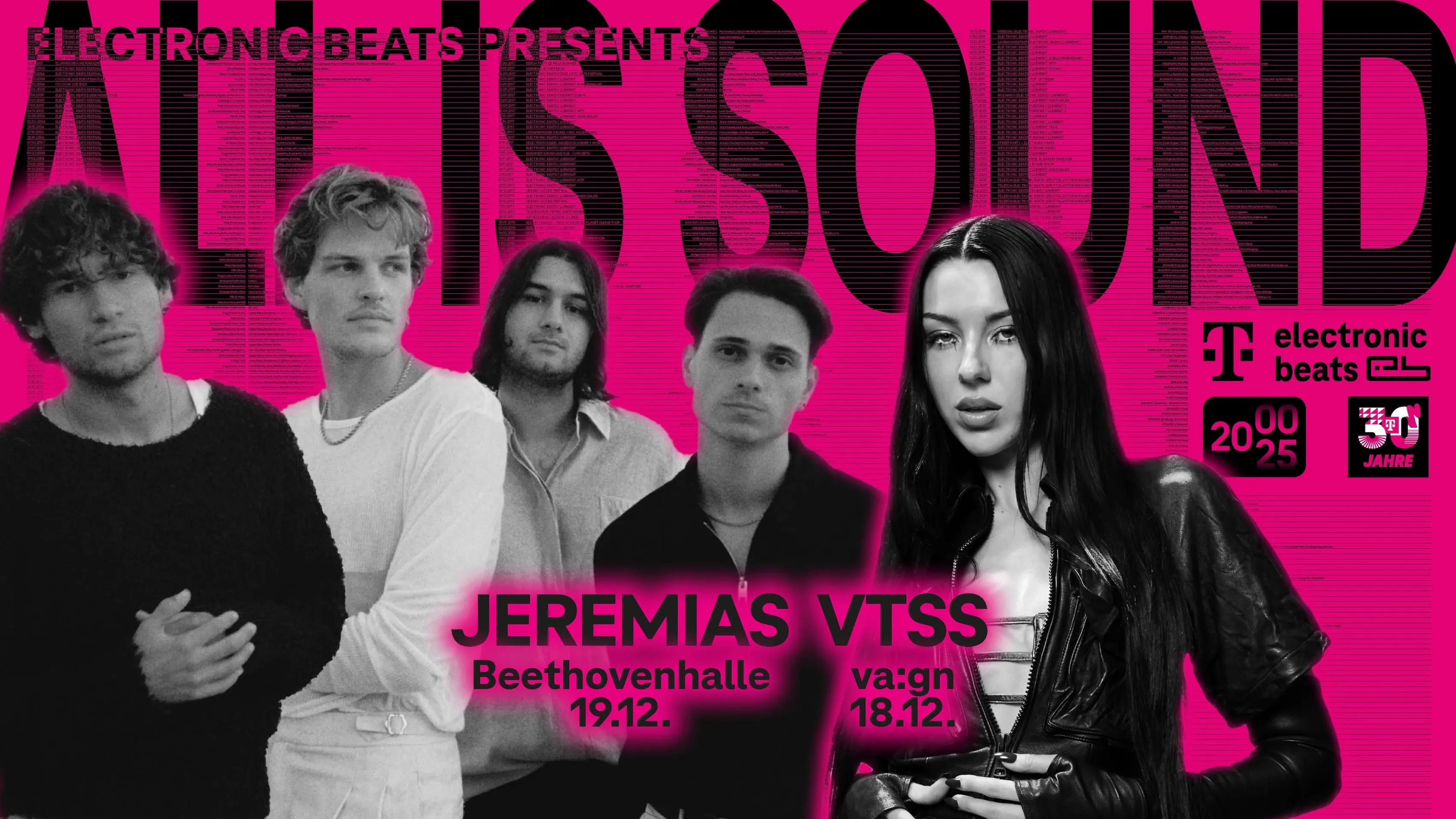 All is Sound – Electronic Beats festival Bonn with VTSS, va:gn and JEREMIAS