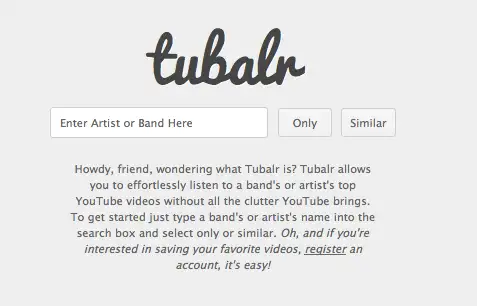 tubalr YouTube Jukebox