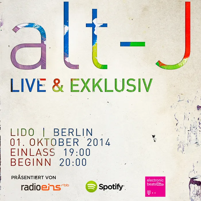 Win Tickets to see EB Presents Alt-J in Berlin!