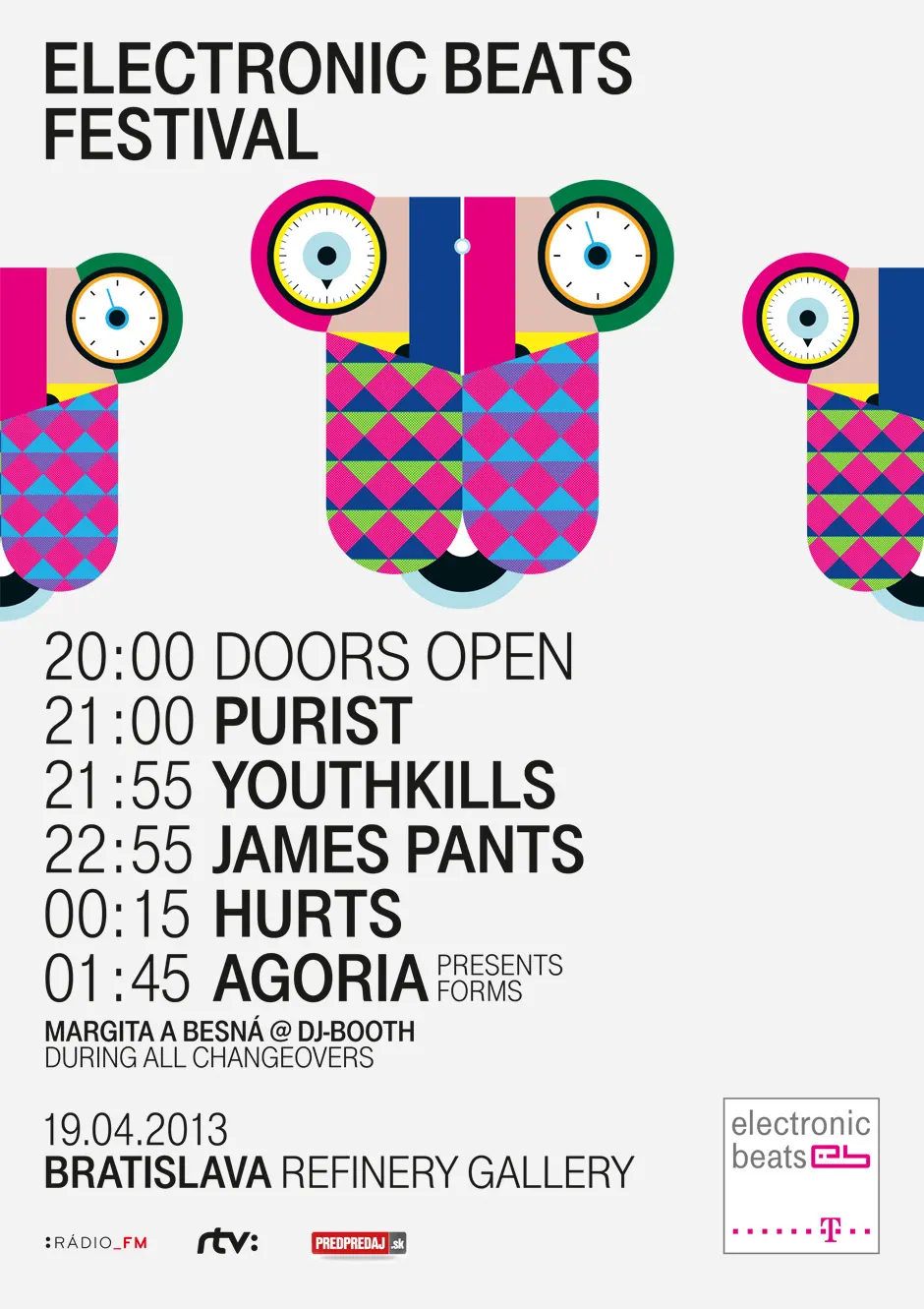 Win tickets to our Bratislava Festival with Hurts, James Pants, Agoria and Youthkills