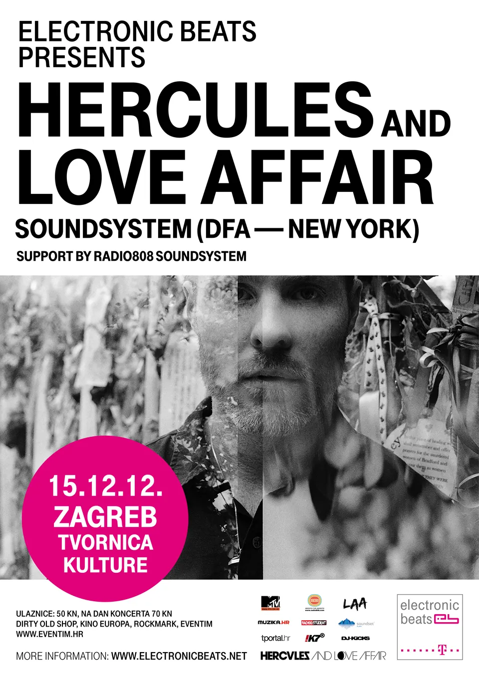 Electronic Beats presents Hercules and Love Affair Soundsystem in Zagreb