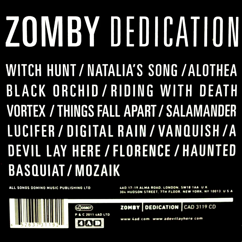Deconstructions, echoes and cross references: Stefan Betke on Zomby’s <i>Dedication</i>