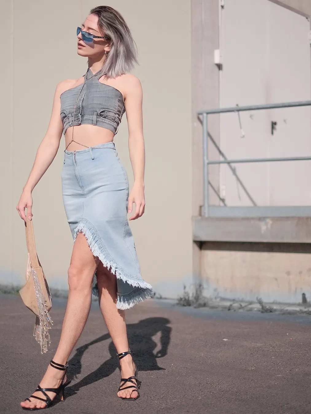 Learn How to Turn an Old Pair of Jeans Into a Fresh Club-Ready Look
