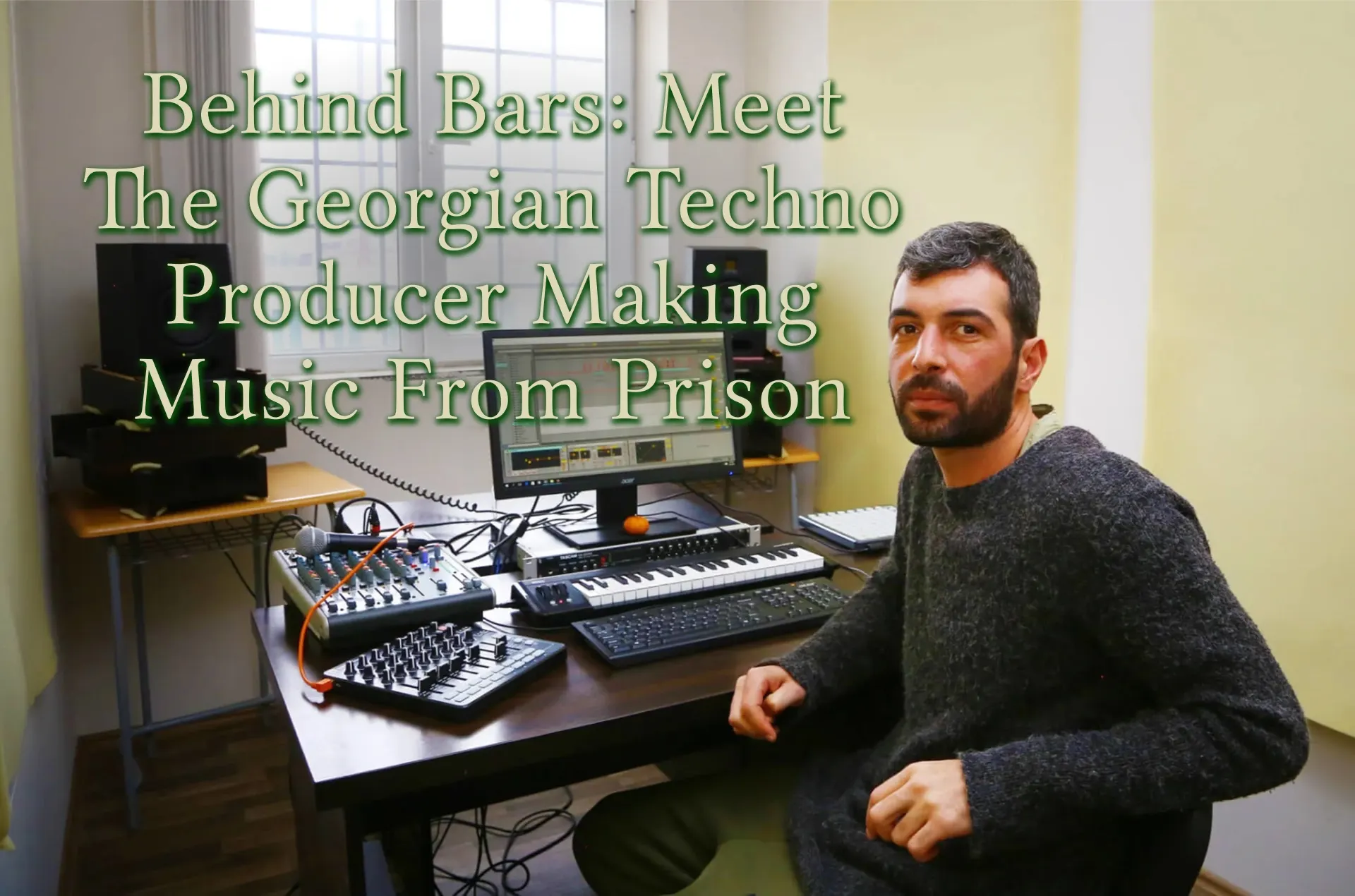 Behind Bars: Meet The Georgian Techno Producer Making Music From Prison