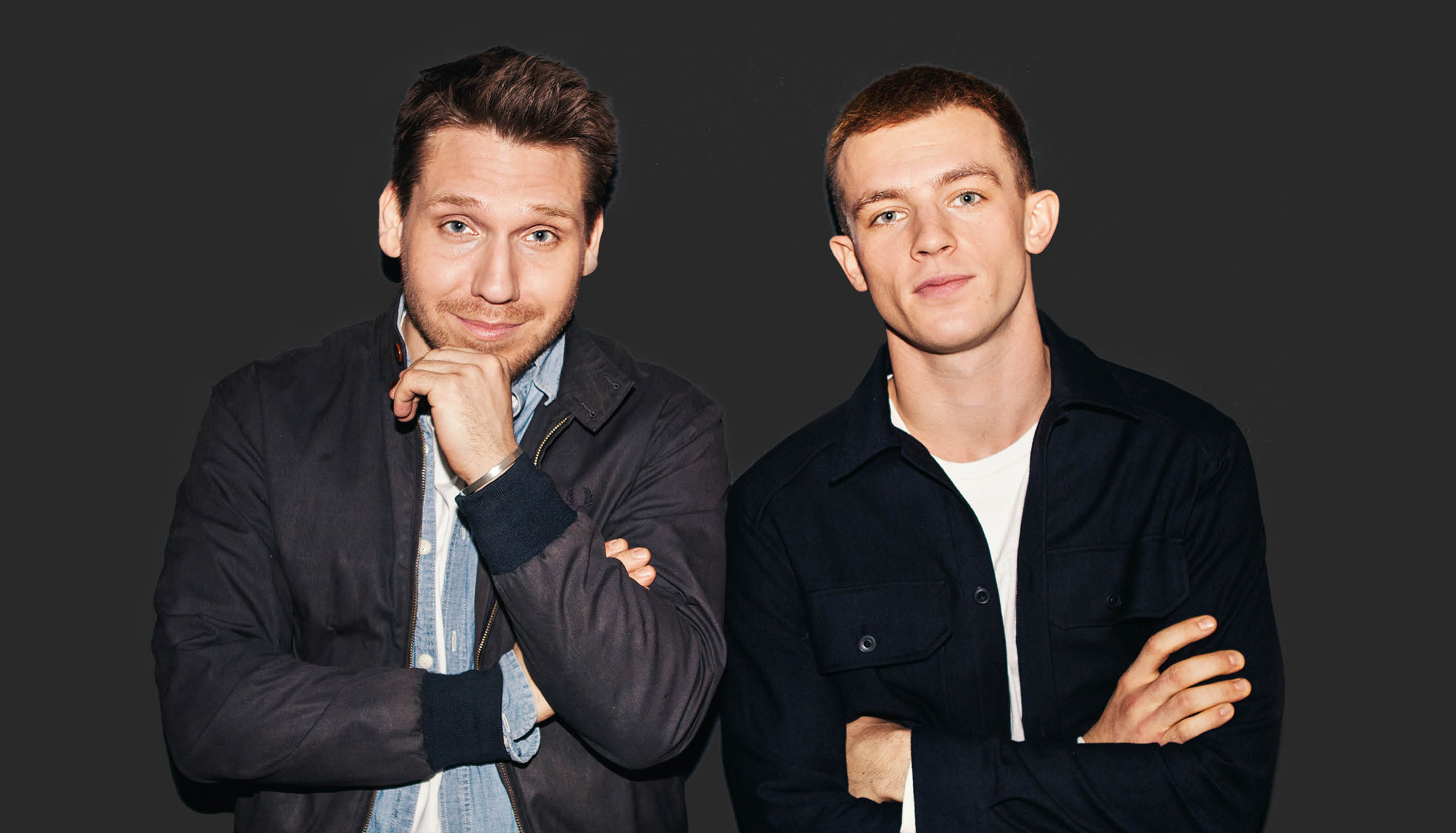Jannis Niewöhner and Hanno Koffler