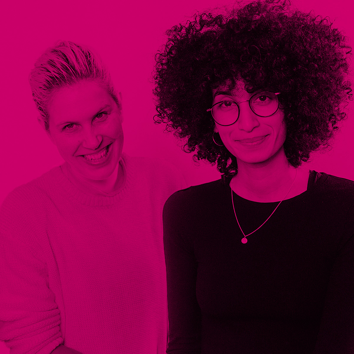 Sara Farina und Johanna Grabsch im TEB Podcast, Foto by Matze Hielscher
