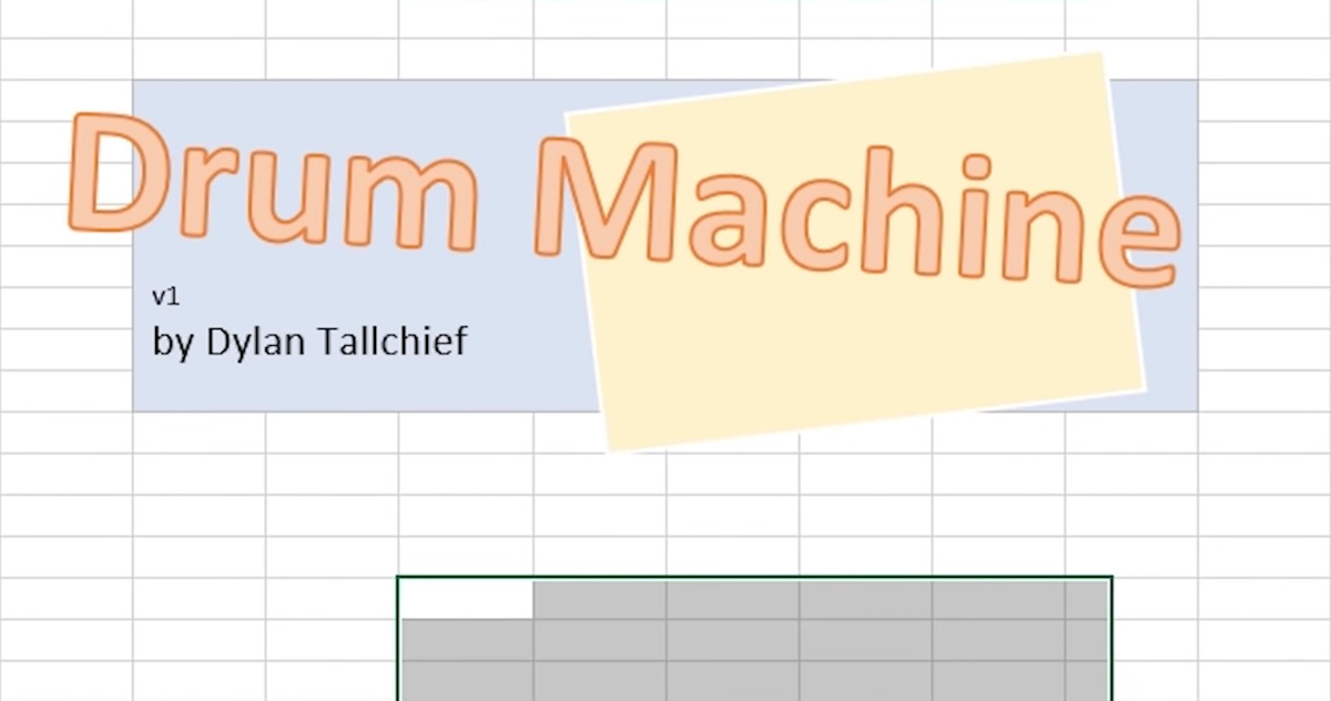 drum-machine-excel