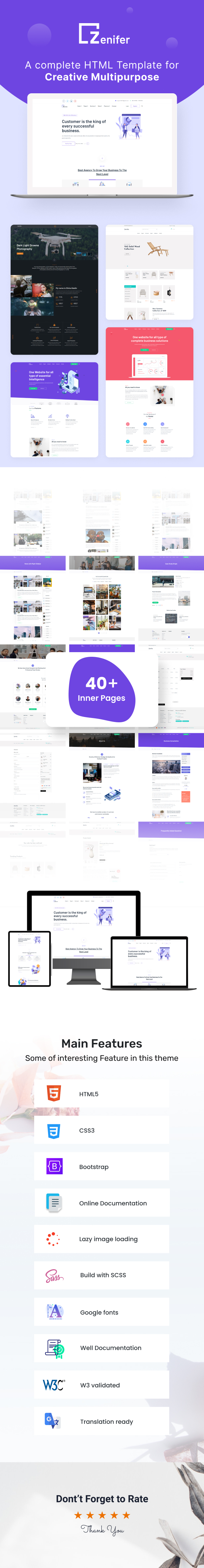 HTML Template