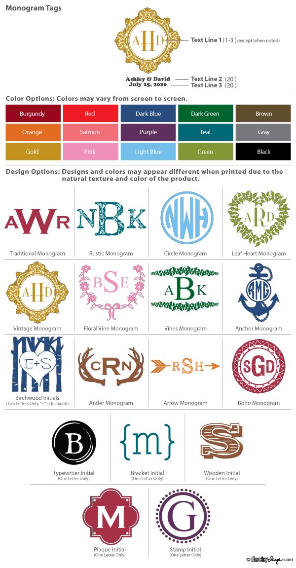 6839002--Wedding Flip Flops With Monogram Kraft Tag Set Of 6 White