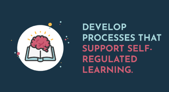 Develop Processes That Support Self Regulated Learning