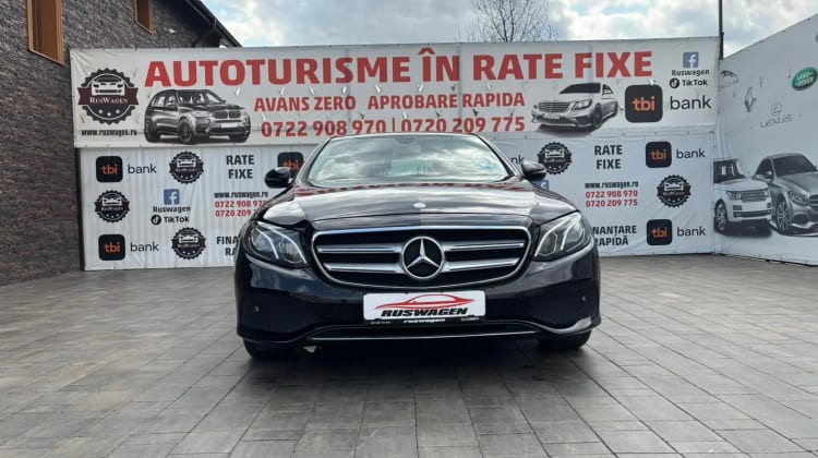 Mercedes-Benz E 220 preview