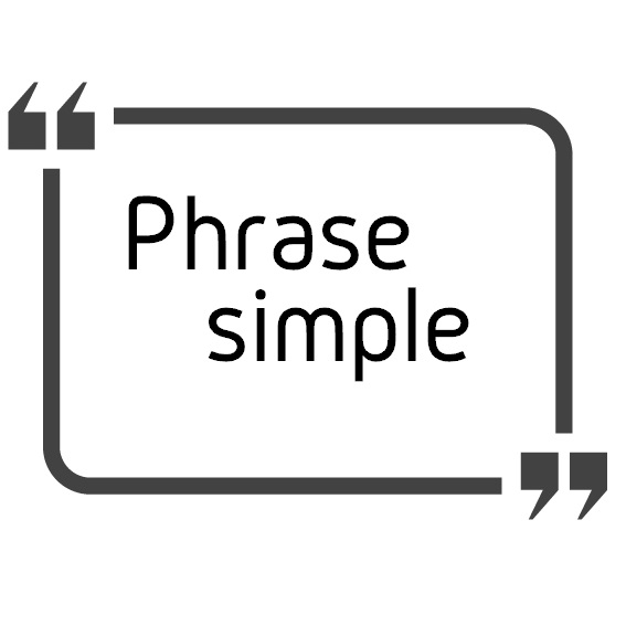 phrase simple phrase simple