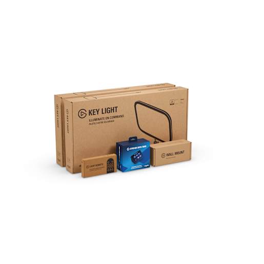 Elgato Key Light Duo Bundle Wall Remote Control Mini