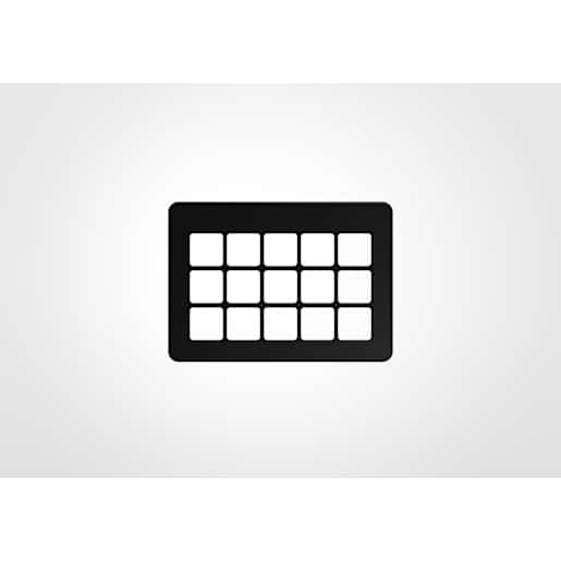Elgato Stream Deck Scissor Keys Faceplate Plain
