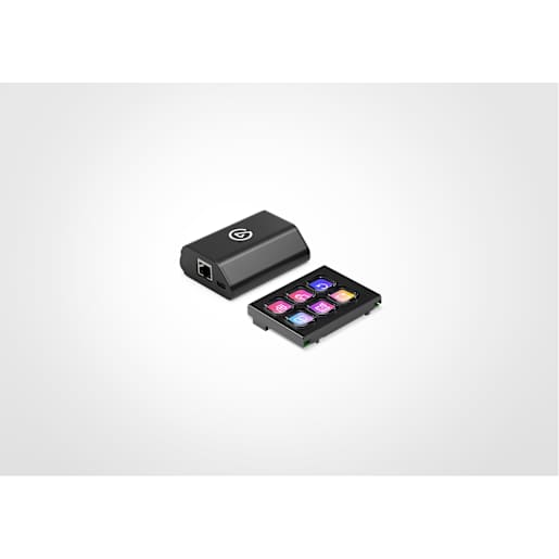 Elgato Stream Deck Module (6 Keys) and Network Dock Bundle
