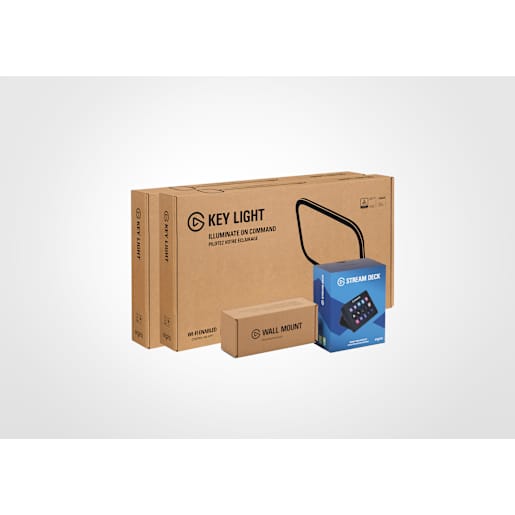 Elgato Key Light Duo Bundle Wall Control