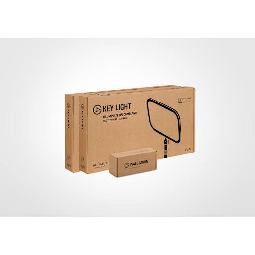 Elgato Key Light Duo Bundle Wall