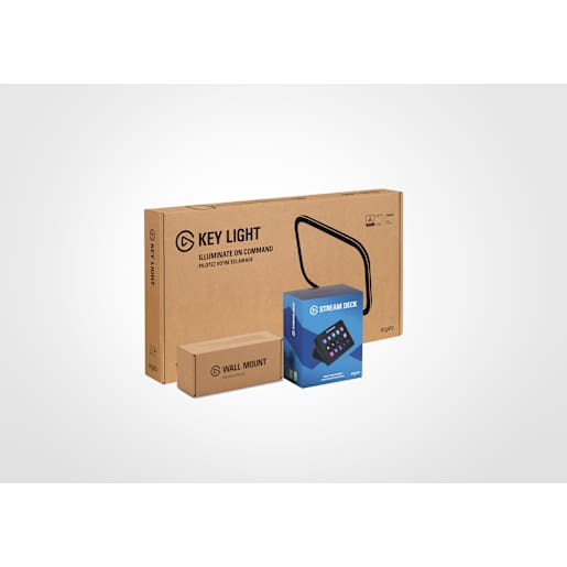 Elgato Key Light Solo Bundle Wall Control