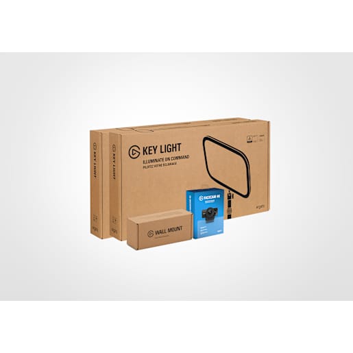 Elgato Key Light Duo Bundle Wall 4K