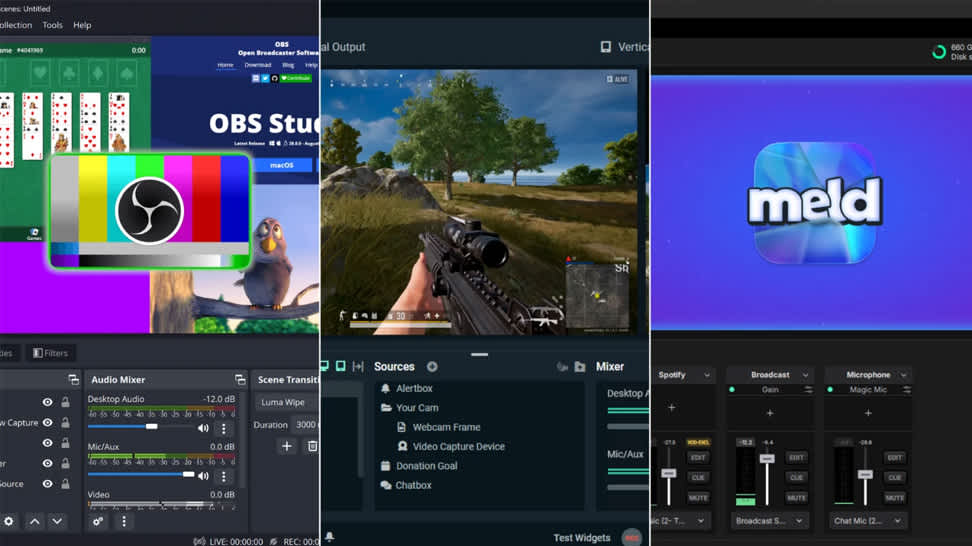 Choose Your Streaming Software