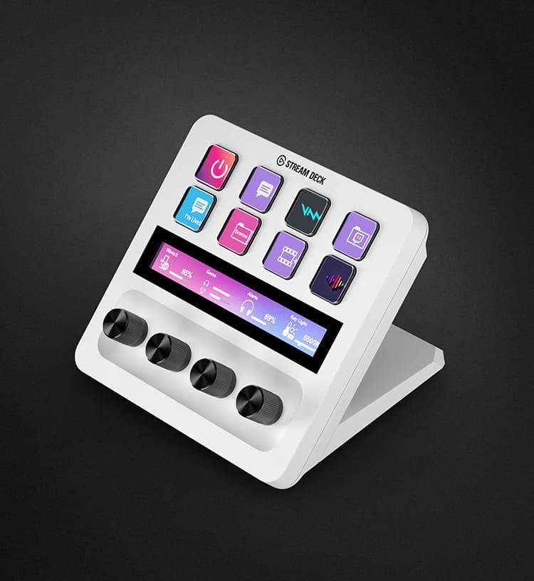 【新古品】Elgato Stream Deck + ホワイト Stream Deck + ホワイト | Elgato