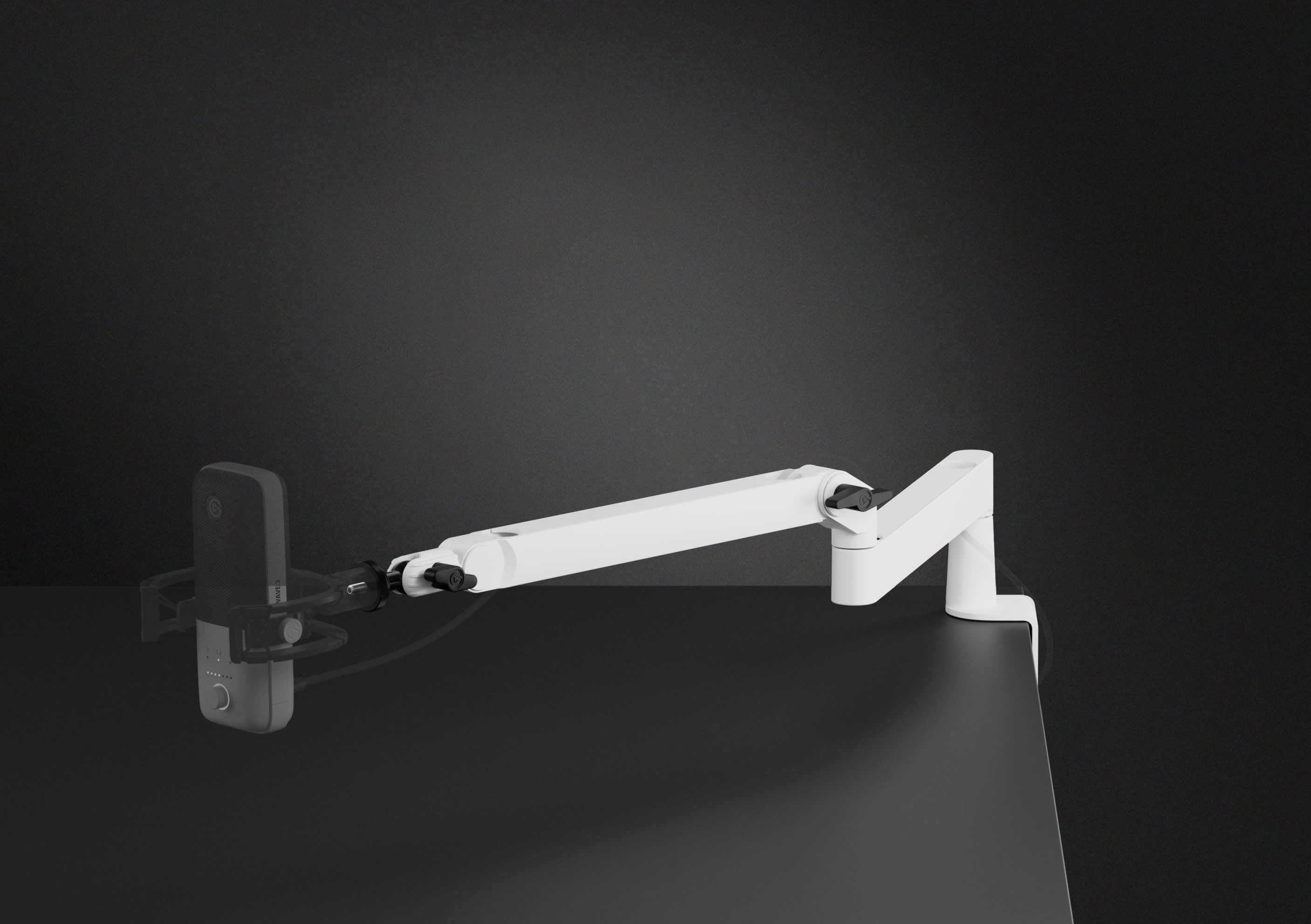 Wave Mic Arm LP White ATF 01