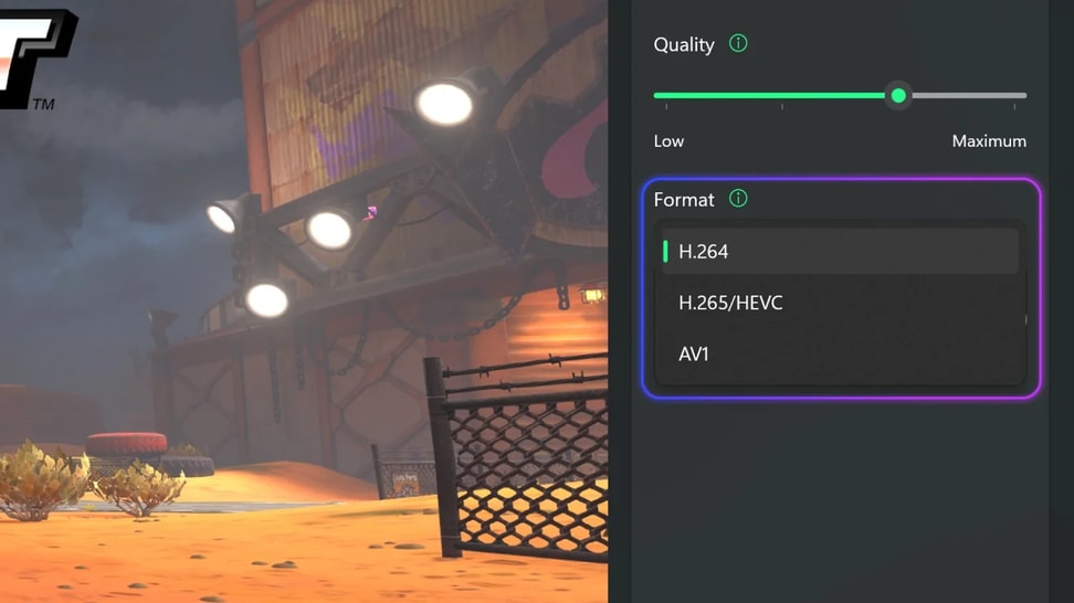 Recording Format in Elgato Studio