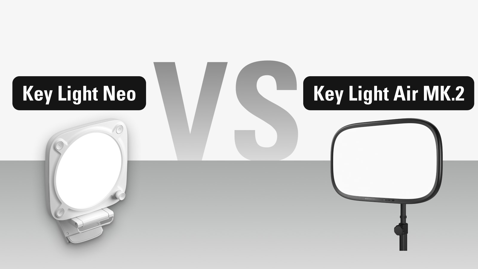 Key Light Air MK.2 vs Key Light Neo: What's the Difference