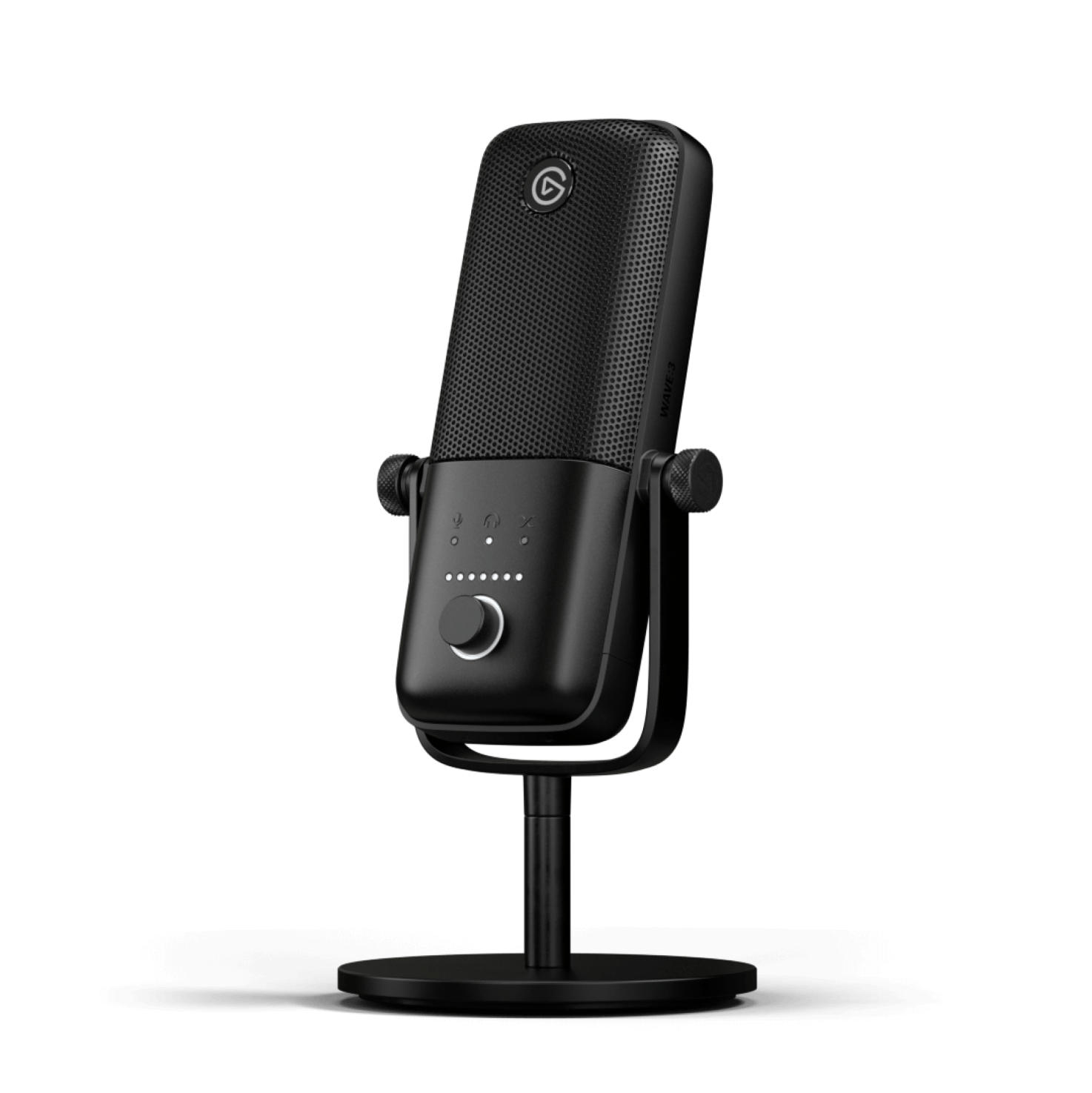 elgato WAVE:3 コンデンサーマイク Wave:3 - Black | Microphone & Digital Mixing Solution | Elgato