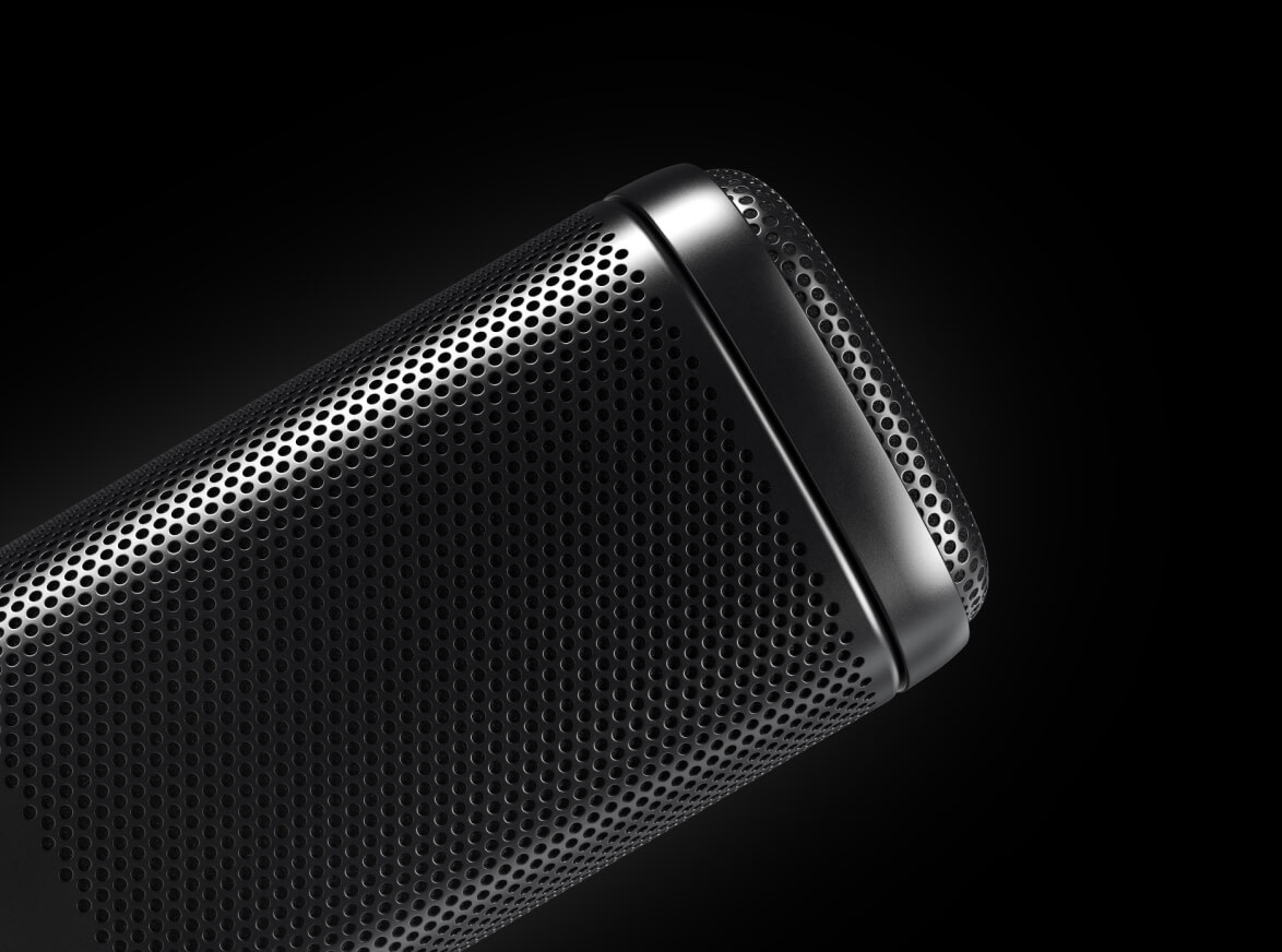 Dynamic mic capsule closeup