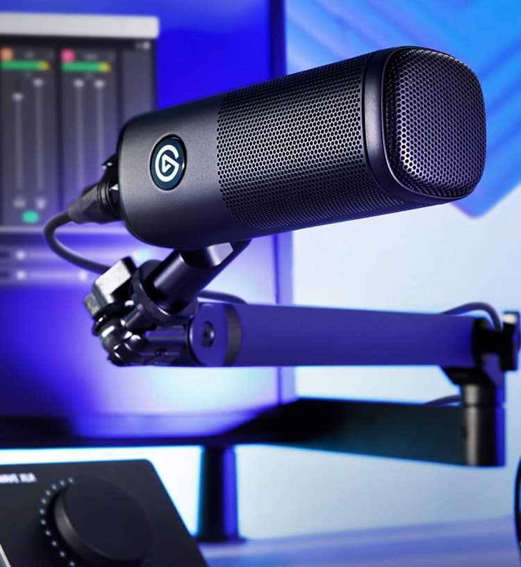 Wave DX - Black | Dynamic Vocal Microphone | Elgato