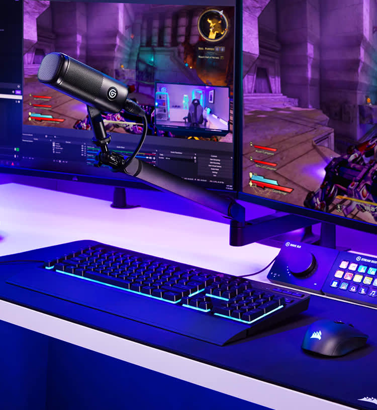 Wave Mic Arm LP | Mic Boom Arm for Desks | Elgato