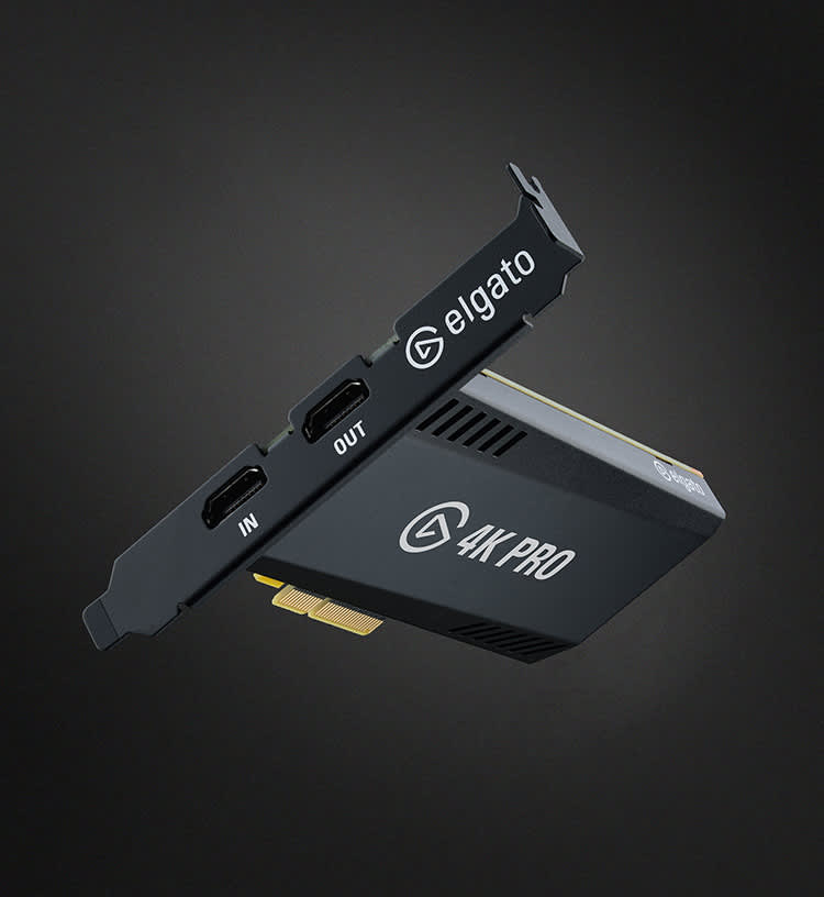Game Capture 4K Pro | Elgato Game Capture 4K Pro | Elgato