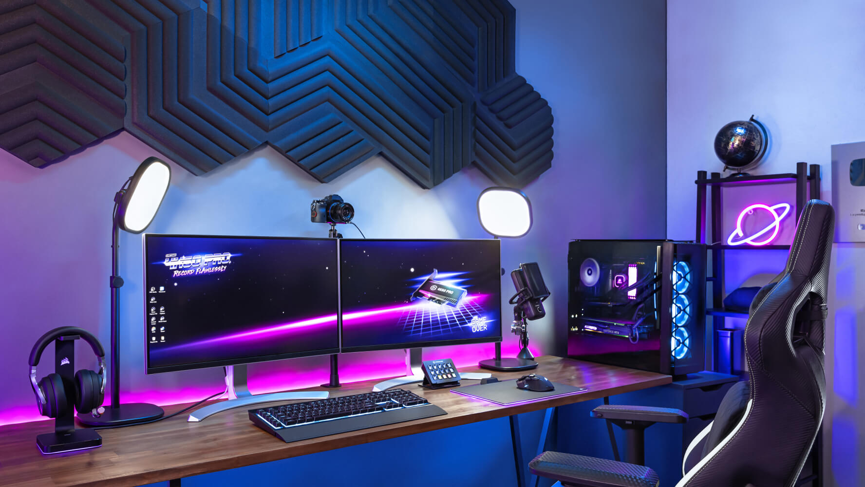 Elgato Wave Panels Extension Set 10AAK9901 Siyah Akustik Ses Yalıtım Köpüğü