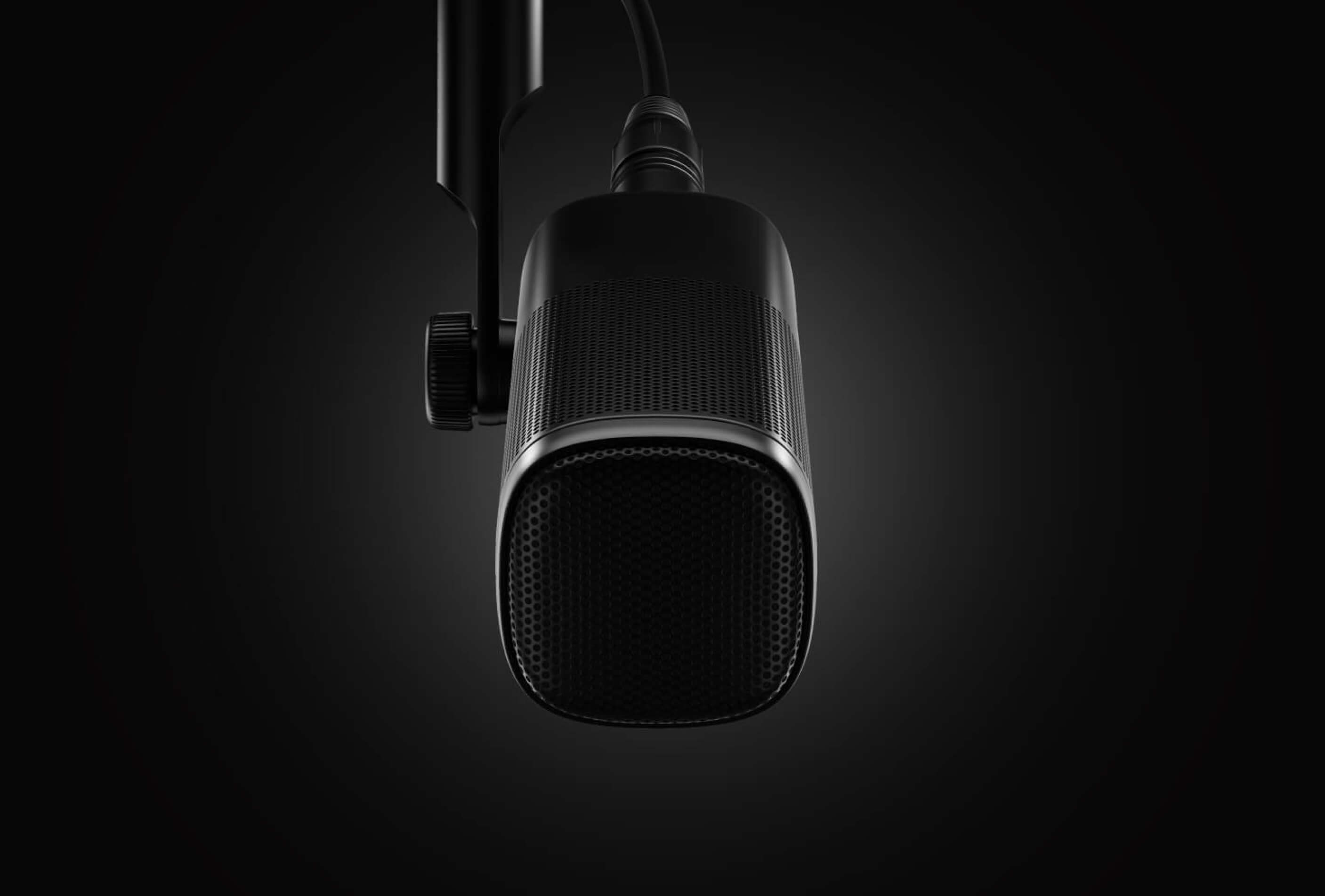Wave DX - Black | Dynamic Vocal Microphone | Elgato