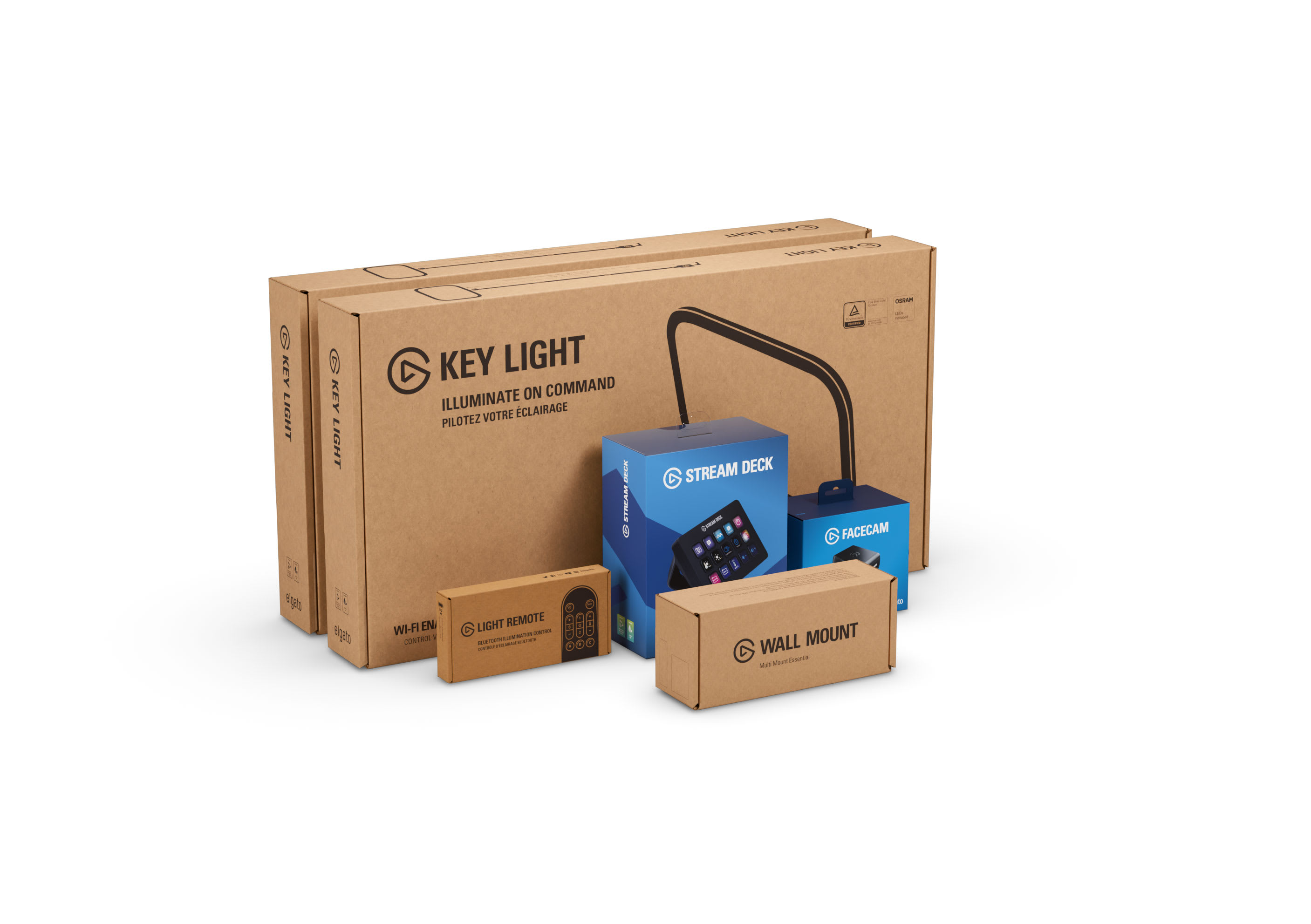 Key Light Duo Bundle - Wall HD Remote Control