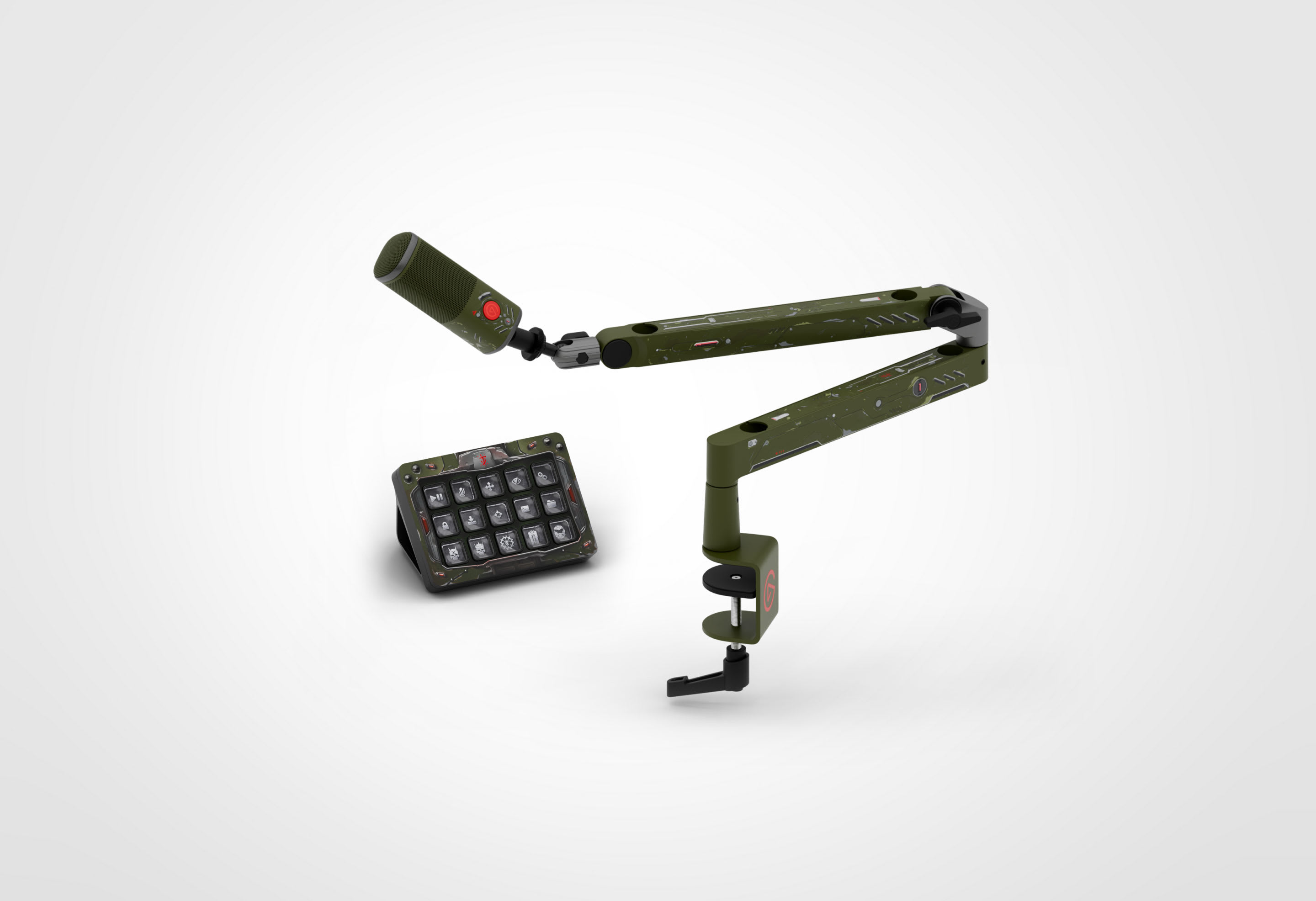 Doom Warrior Bundle - Control, Mic and Mount