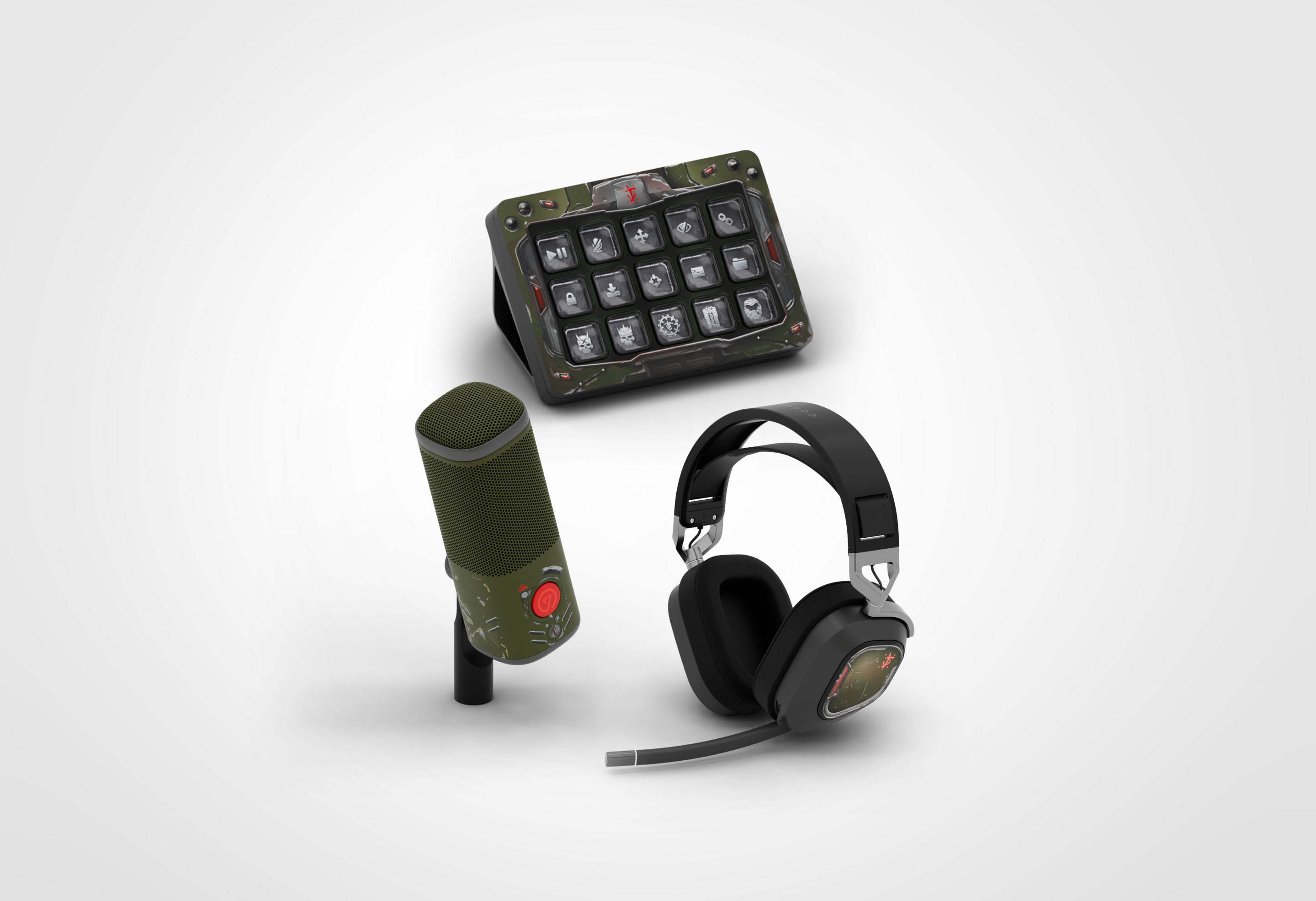Doom Warrior Bundle - Control, Mic and Headset