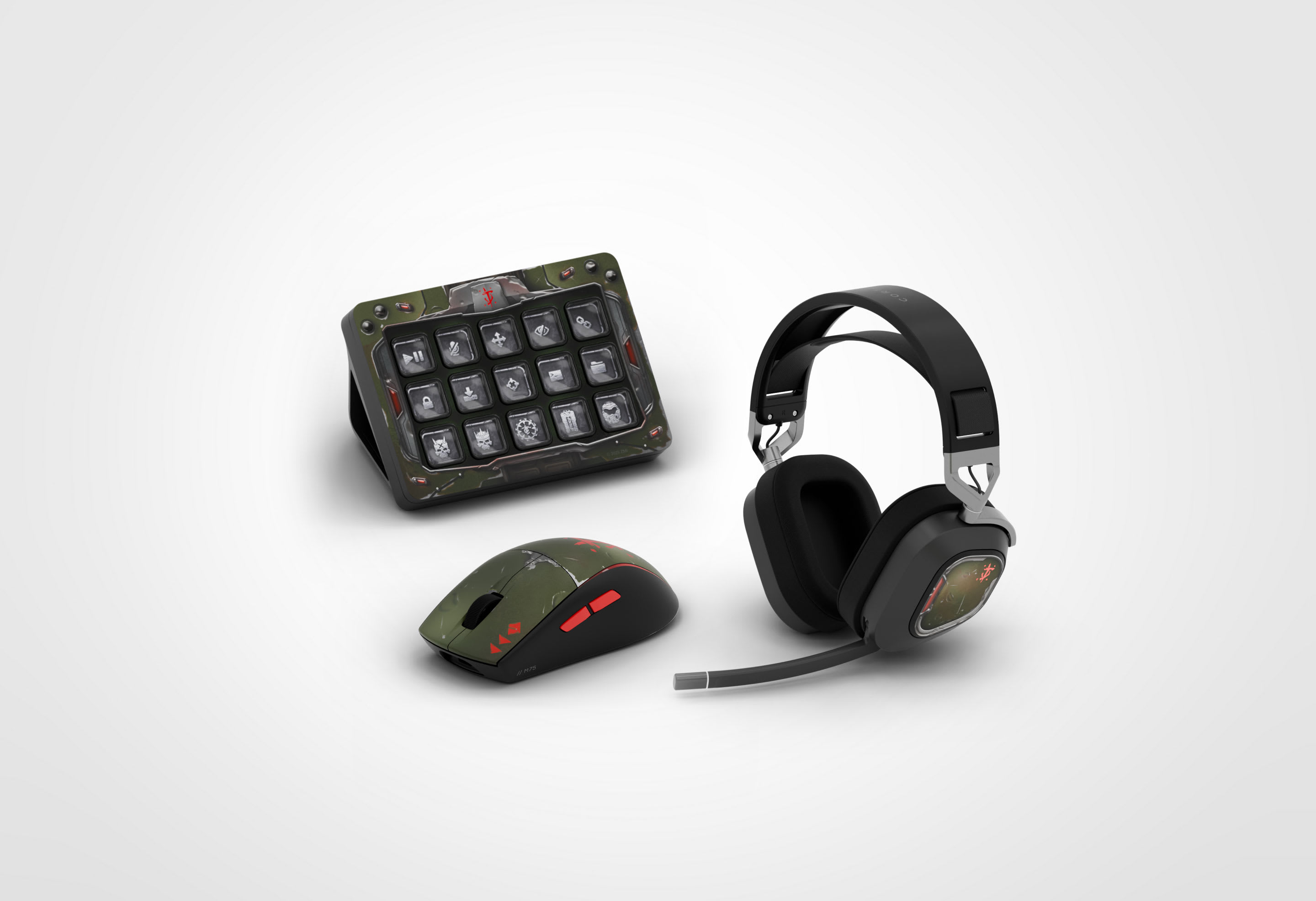 Doom Warrior Bundle - Control, Headset and Mouse
