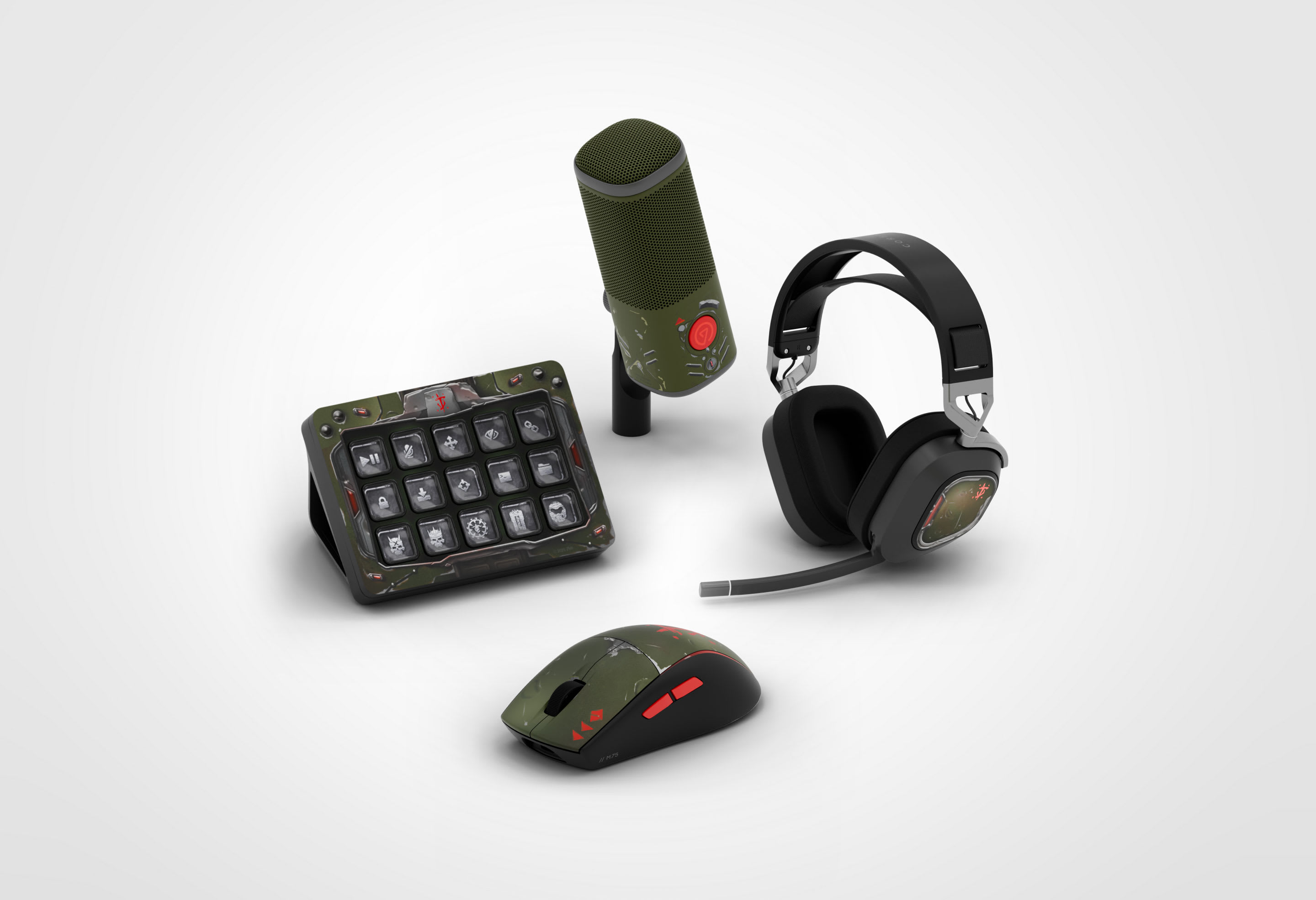 Doom Elite Bundle - Control, Mic, Headset and Mouse